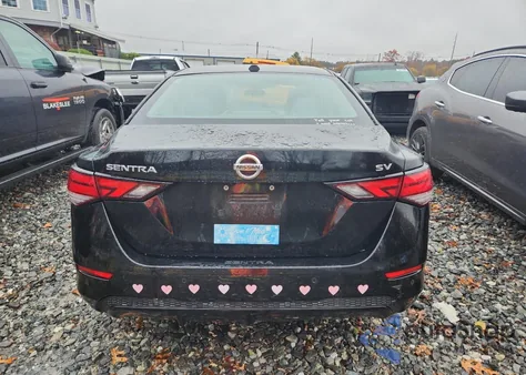 2021 Nissan Sentra Sv z USA, uszkodzony, nr VIN 3N1AB8CV1MY207080